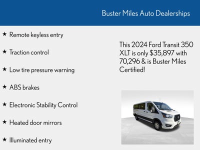2024 Ford Transit Passenger Wagon XL