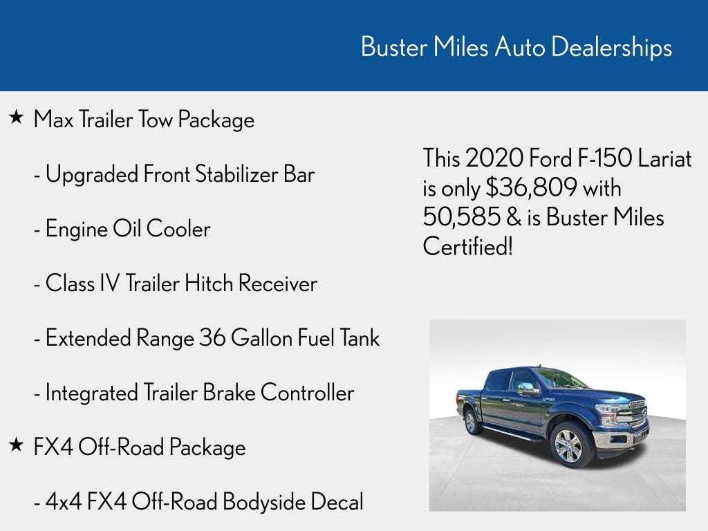 2020 Ford F-150 Lariat