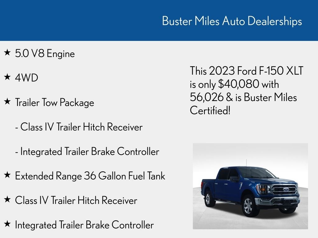 2023 Ford F-150 XLT